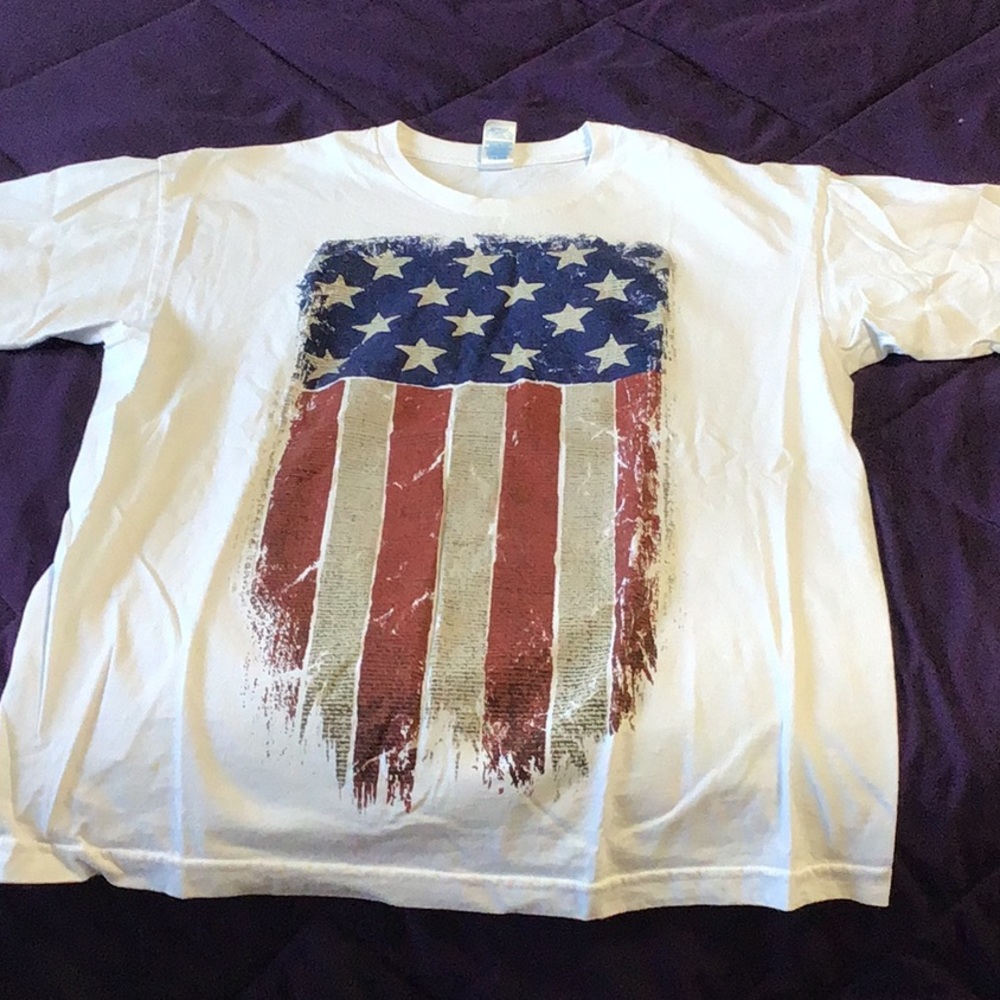 American flag T shirt